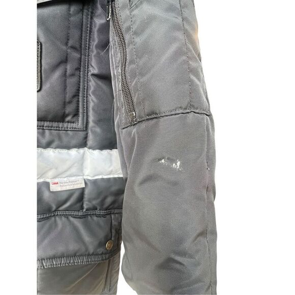 Refrigiwear M Iron-Tuff Enhanced Visibility Siberian 0343 work jacket -50F - Picture 5 of 6
